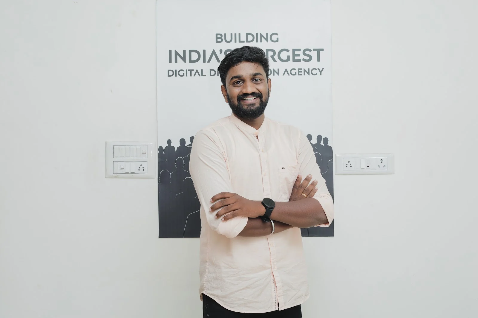 R. Vasanth Kumar office portrait